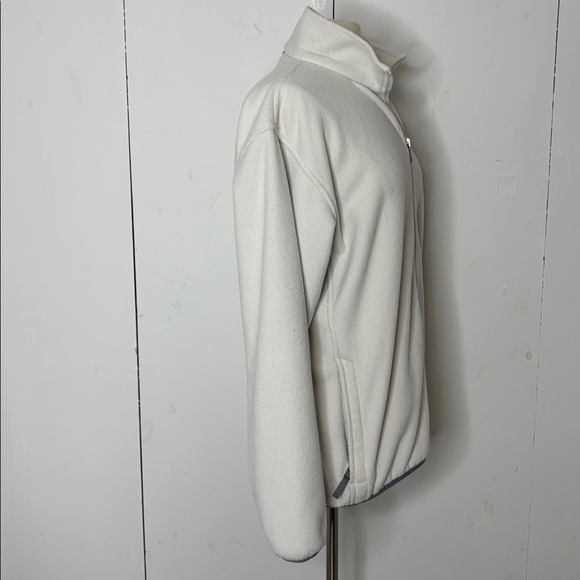 The North Face cream fleece zip front jacket size XL - Picture 3 of 7